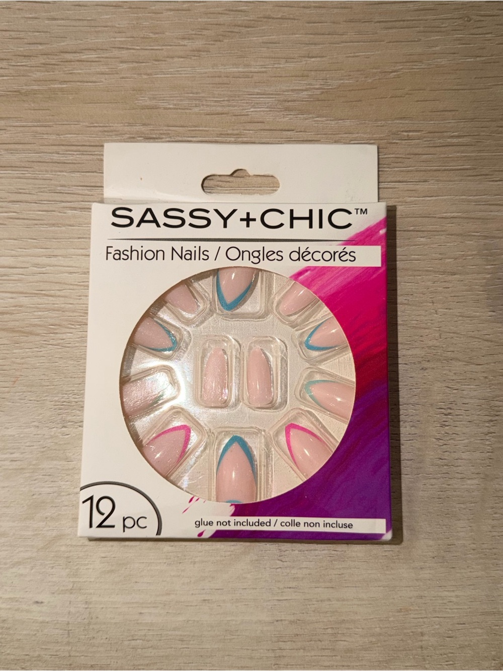 SASSY+CHIC Fashion Press-On Nails -Assorted 2 SETS INCLUDED